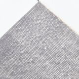 3x6 Gray & Cream Oriental Turkish Vintage Rug, 110x192Cm