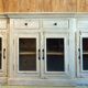 Buffet / display cabinet style industrial/colonial solid mango wood