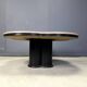 Vintage granite clover-shaped coffee table, 1970s