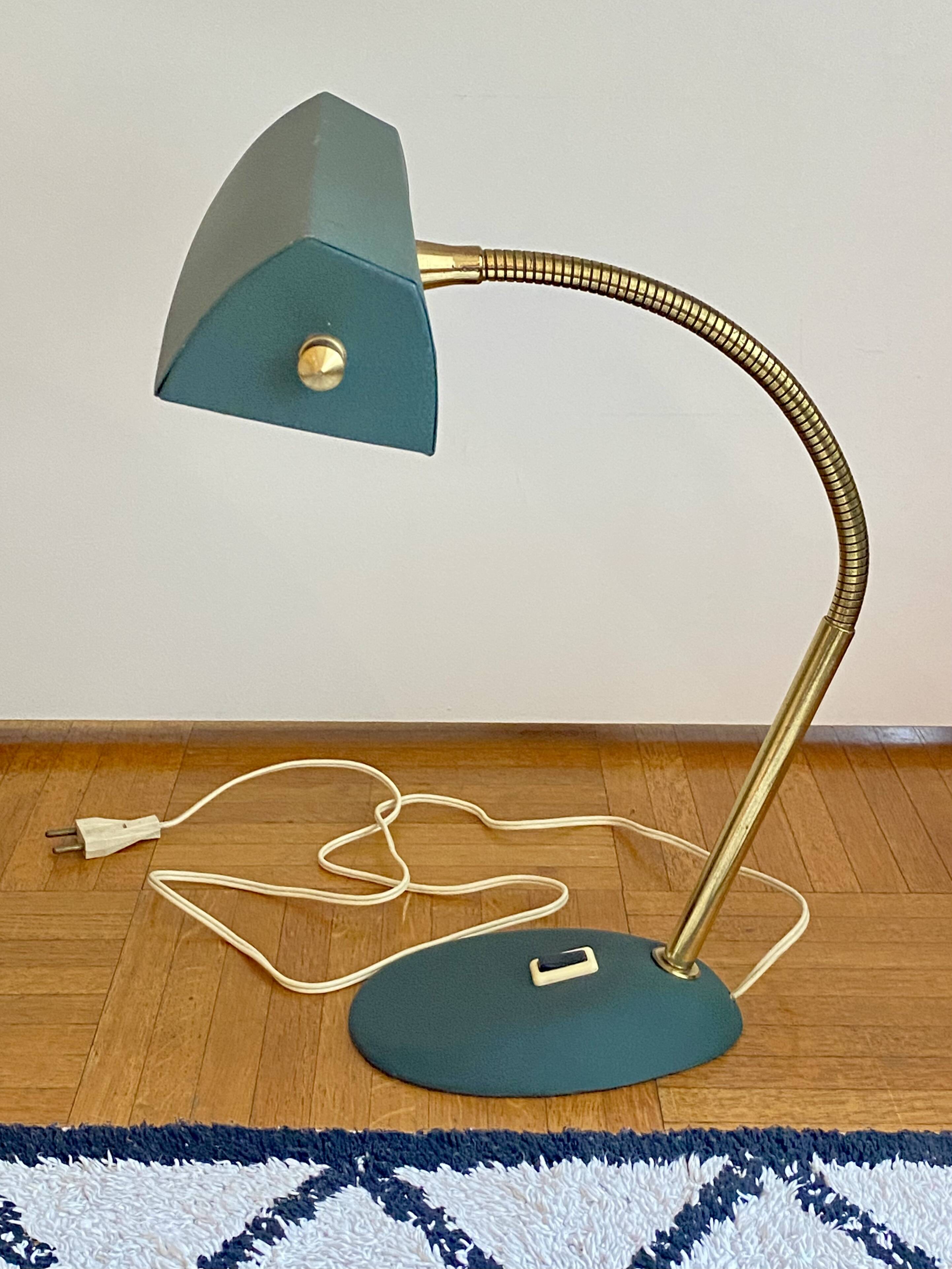 Vintage 1950s Notary Desk Lamp