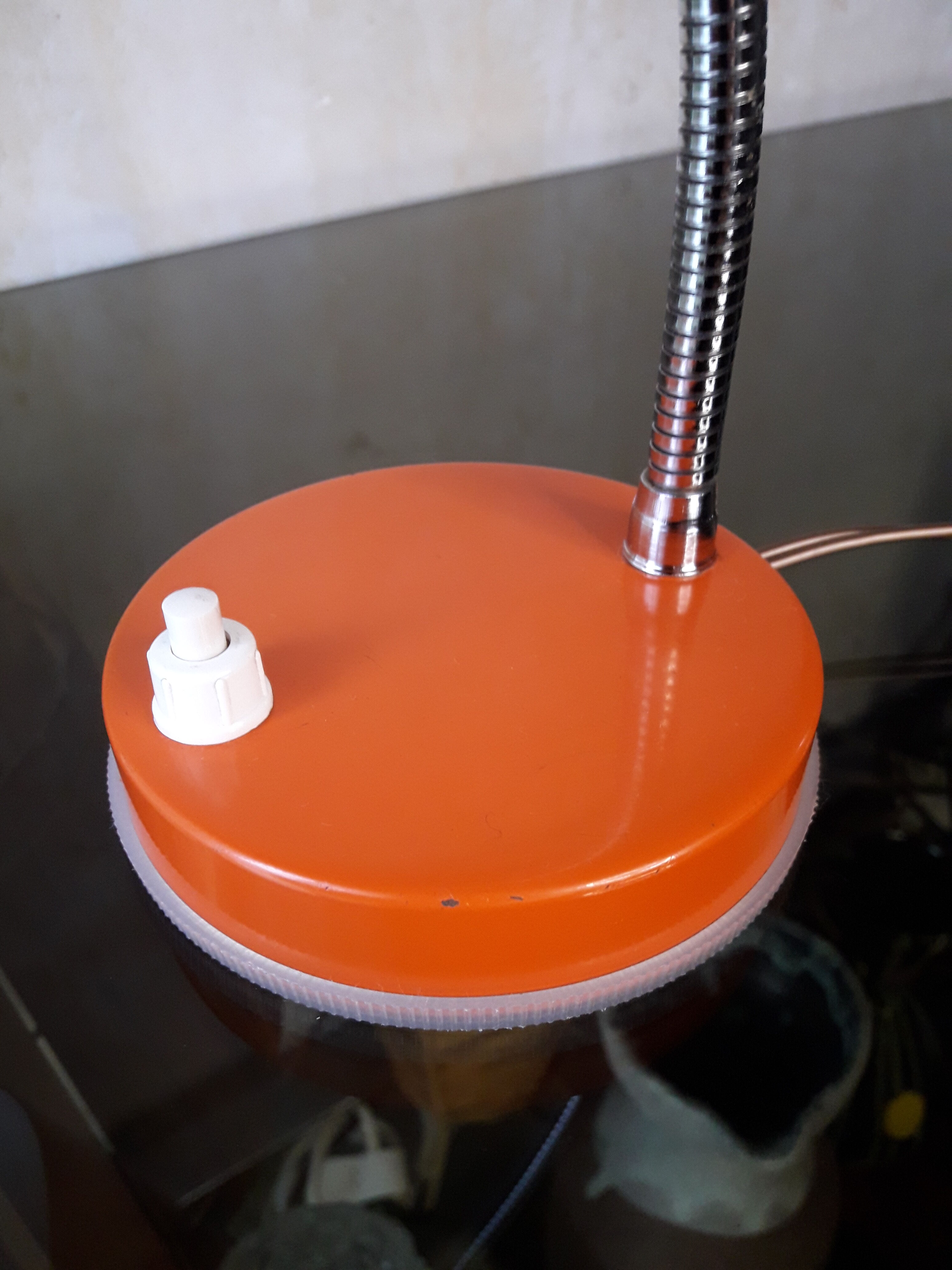 Orange lamp, 1980