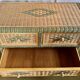 Vintage wicker chest of drawers, 80s/90s.