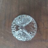 Butterfly crystal glass candy box