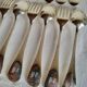 Silver-plated Table Cutlery Ridoux 6 Spoons and 6 Forks
