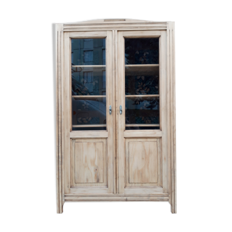 Armoire vitrine parisienne brut  année 30