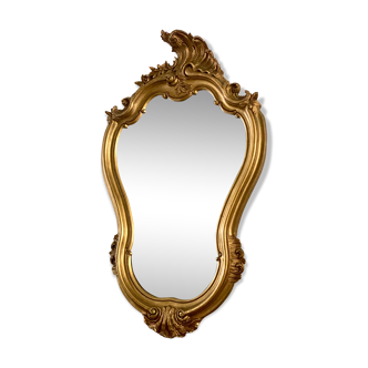 Old golden mirror 62x38 cm