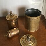 Brass gigognes boxes