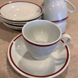 Service a thé en porcelaine