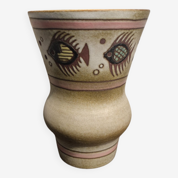 Petit vase en céramique de René Maurel années 60.