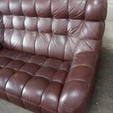Vintage cubist lounge sofa