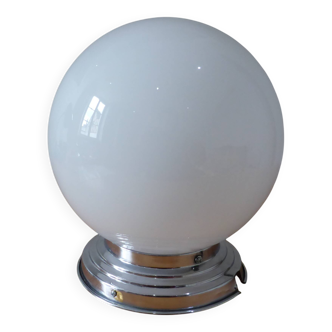Luminaire boule en verre vintage