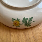 Bonbonnière / Gien earthenware box with pink motif