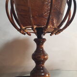 Scandinavian wicker lamps set 1960s