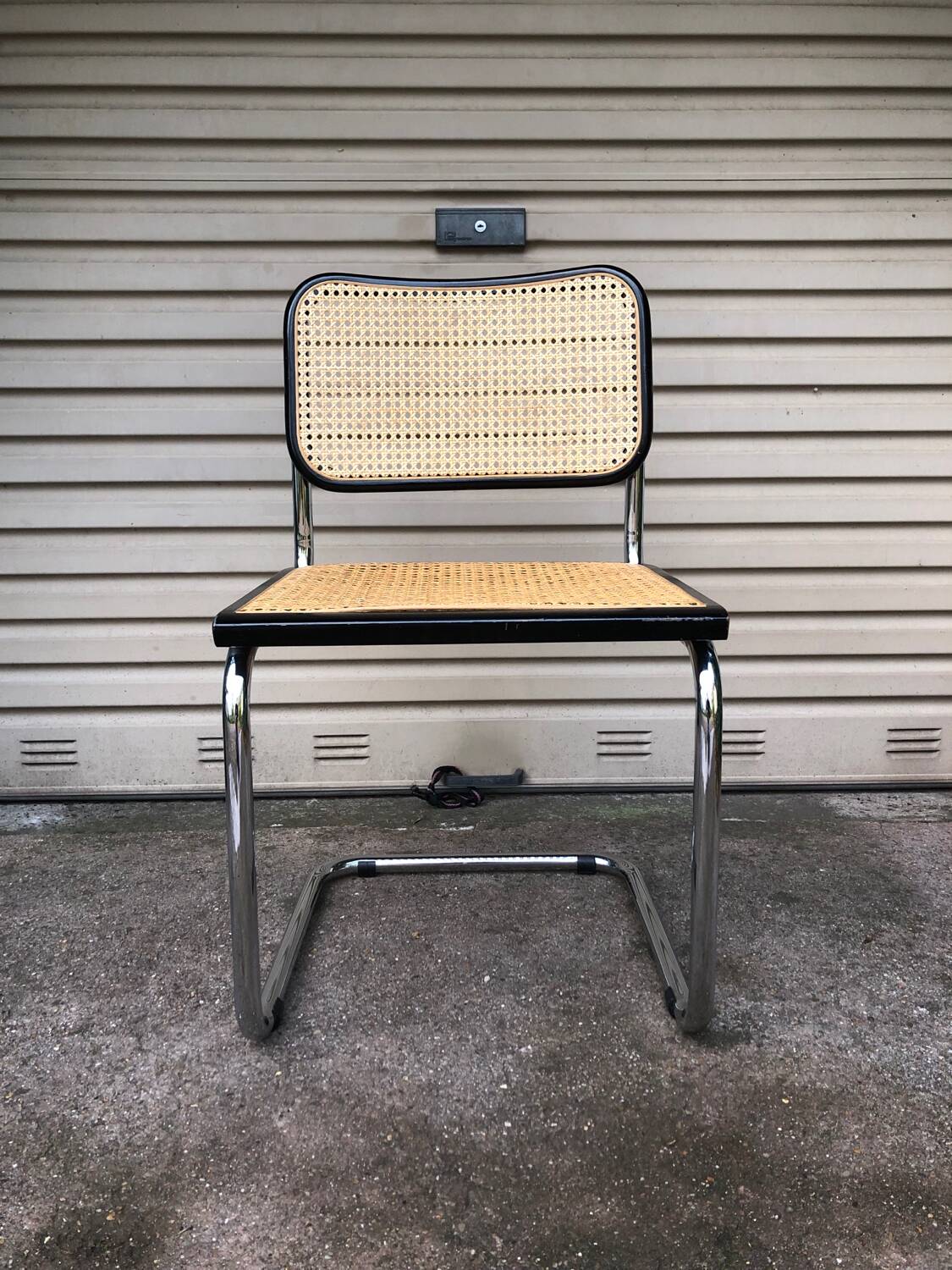 Vintage Cesca B32 chair by Marcel Breuer, Italy, 1989