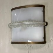 Pair of Venetian wall lights in Murano glass circa 1950