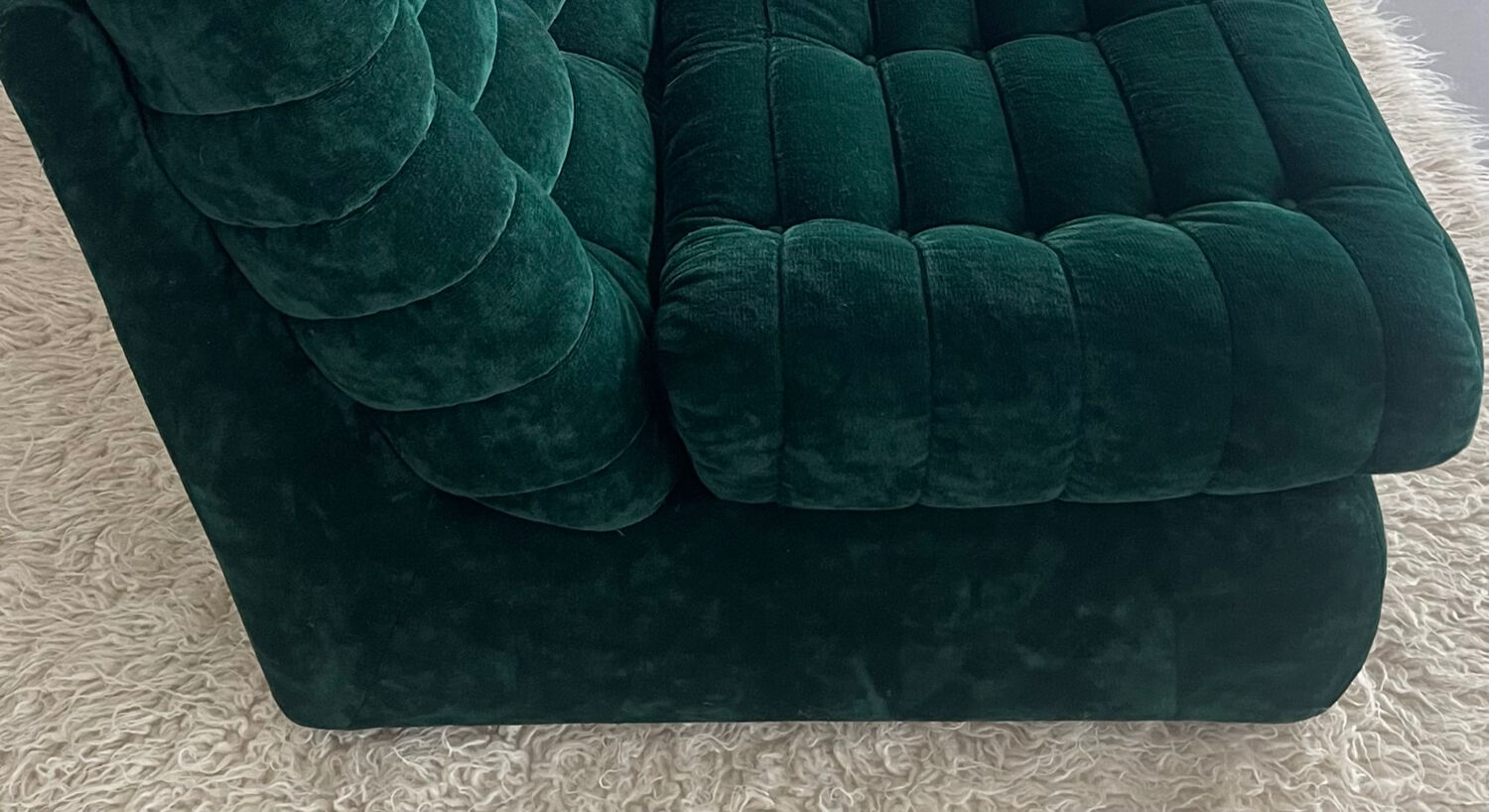 Velvet sofa 1970