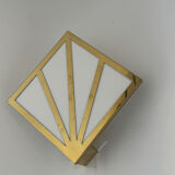 Art Deco wall sconces – gilded brass