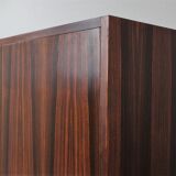 Italian mid century rosewood wardrobe 1950s