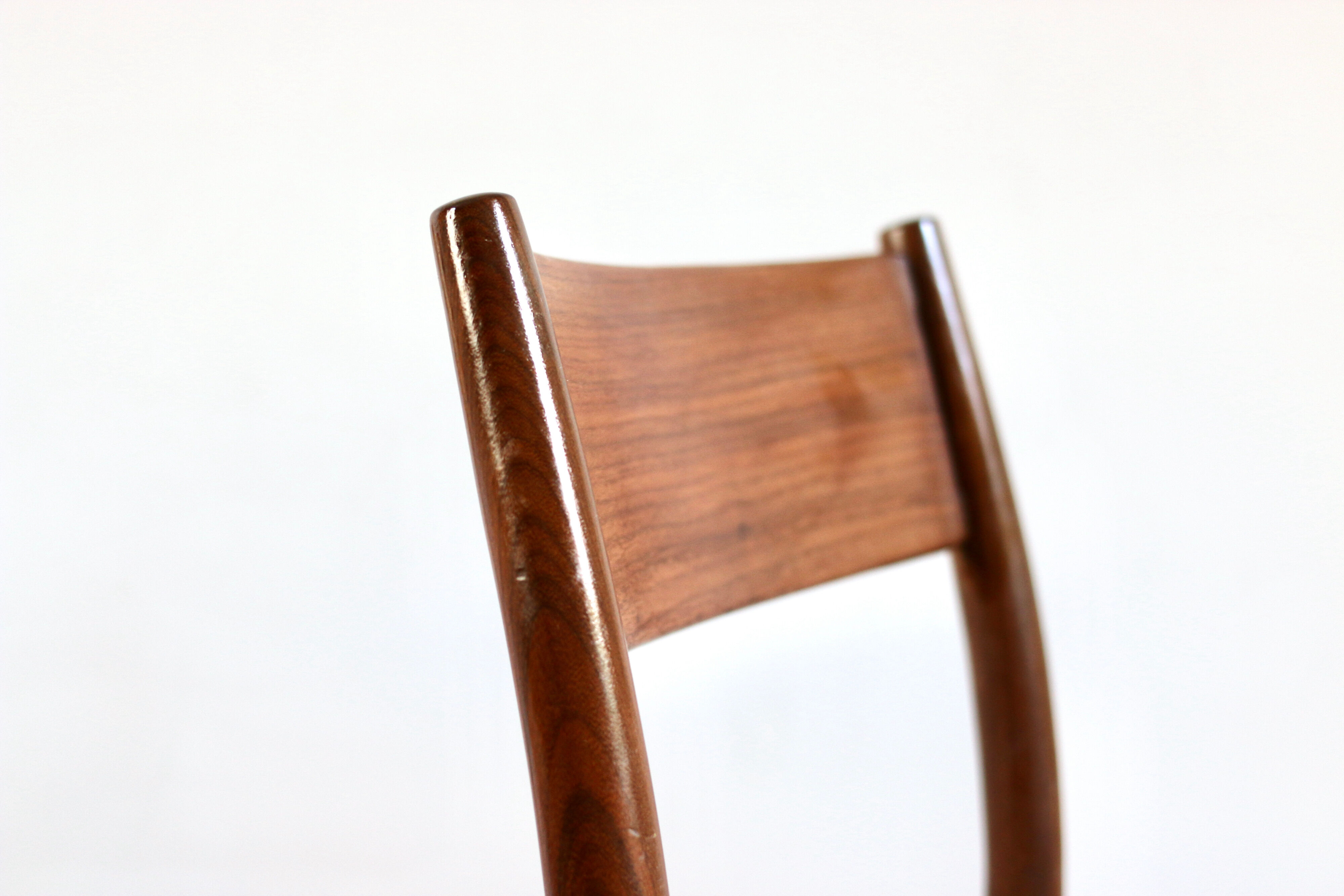 Set of 6 Scandinavian vintage teak chairs Gessef 1960