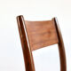 Set of 6 Scandinavian vintage teak chairs Gessef 1960