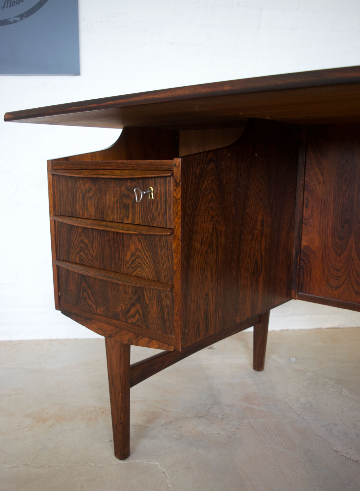 Danish Mid-Century Rosewood Desk