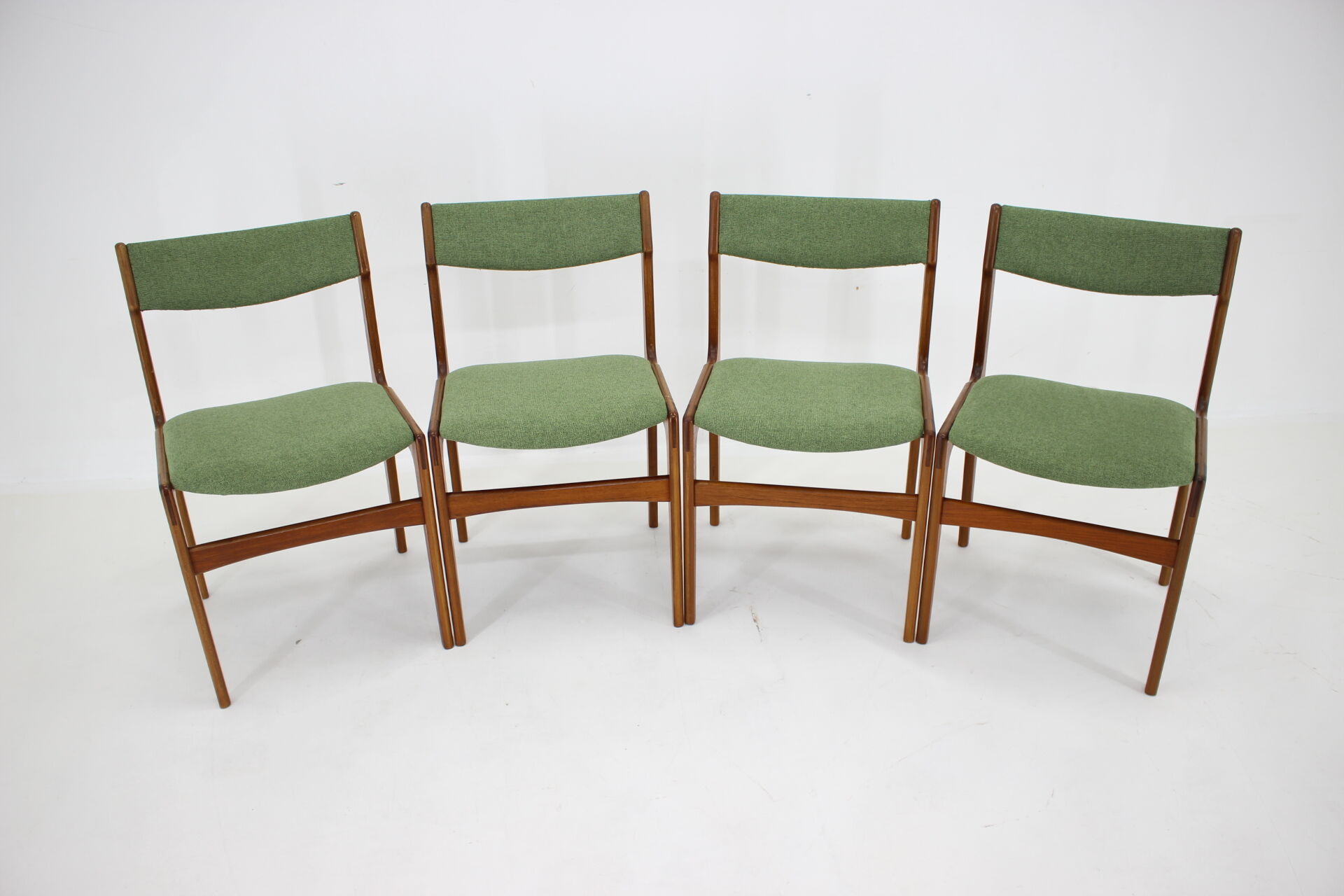 1960s Danish Teak Dining Chairs, Set of 4