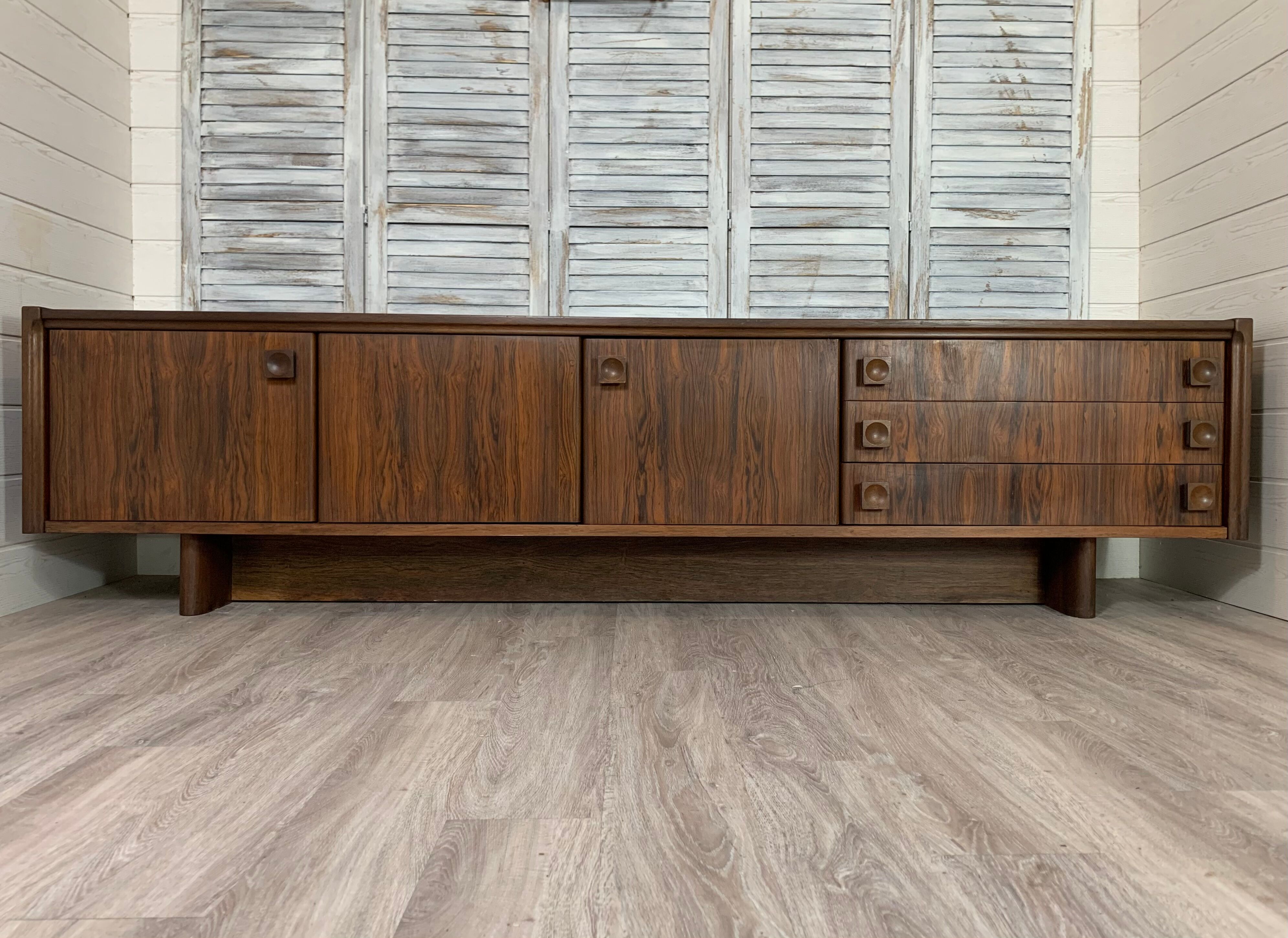 Scandinavian rosewood row 1960