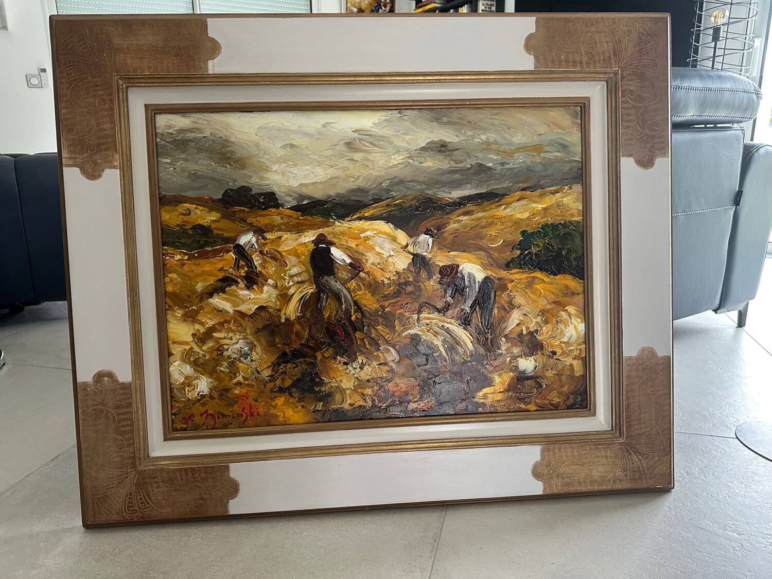 Painting The Harvesters V. Ziminski