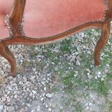 Paire de fauteuils anciens style louis xv