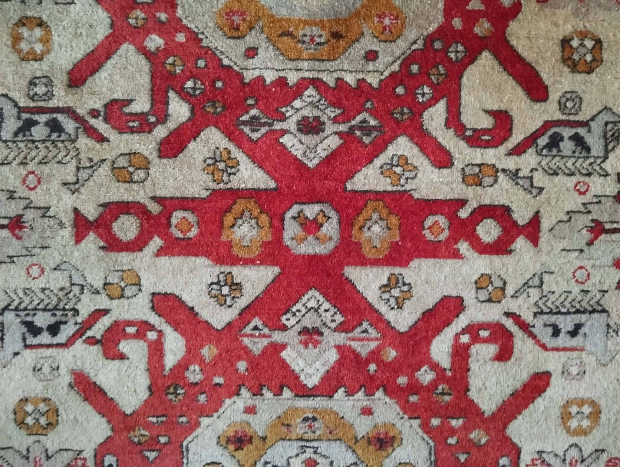 Handmade Caucasian Shirvan rug 158x108cm