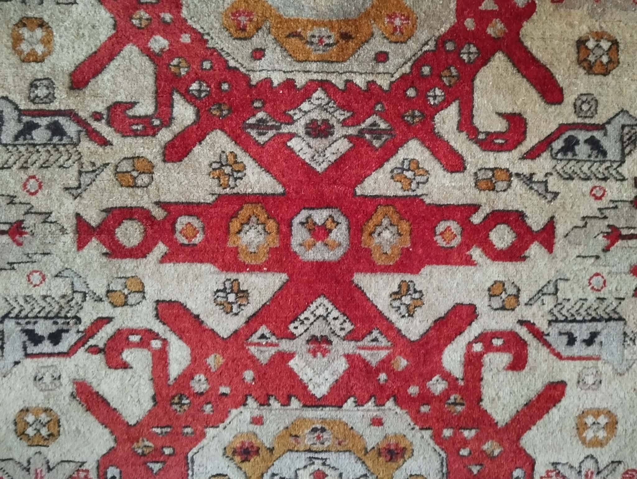 Tapis Caucasien Shirvan fait main 158x108cm