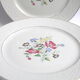 6 assiettes plates Digoin & Sarreguemines Floralies