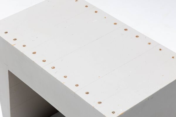 Tabourets d'école Bossche par Dom Hans van der Laan et Jan de Jong, Pays-Bas, années 1970