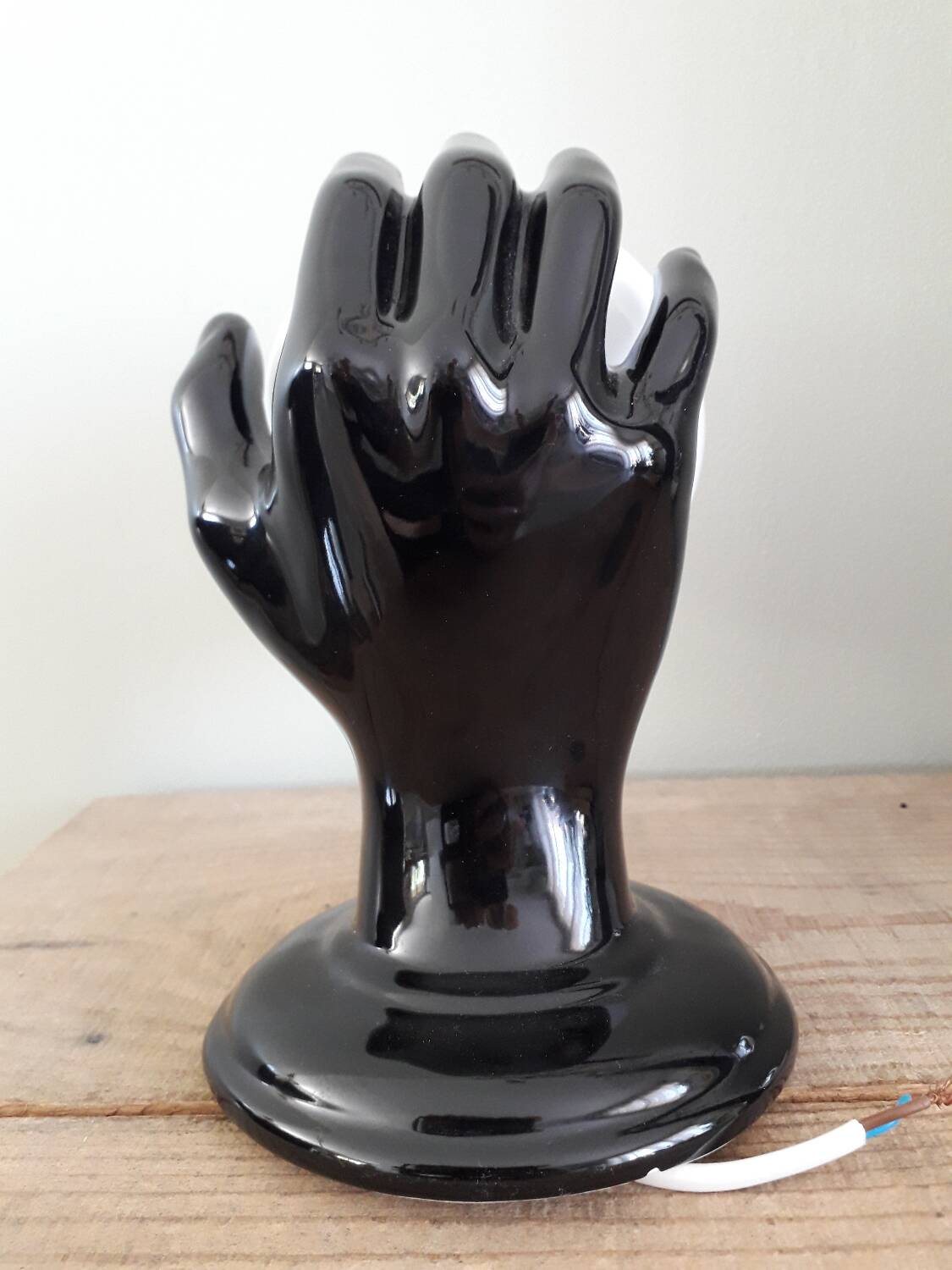 Vintage ceramic wall light