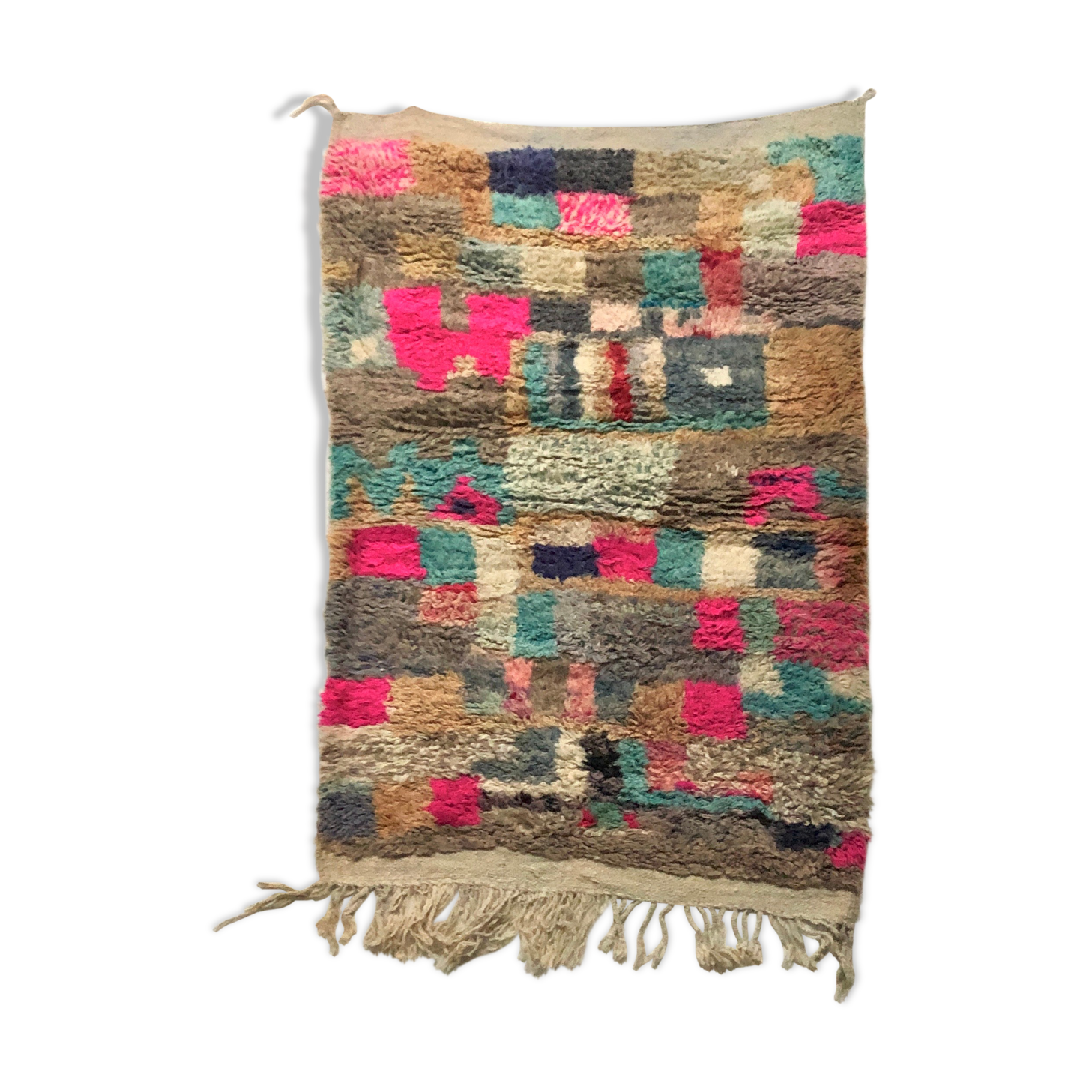 Tapis berbère marocain Boujaad 1,56 x 1,05 m