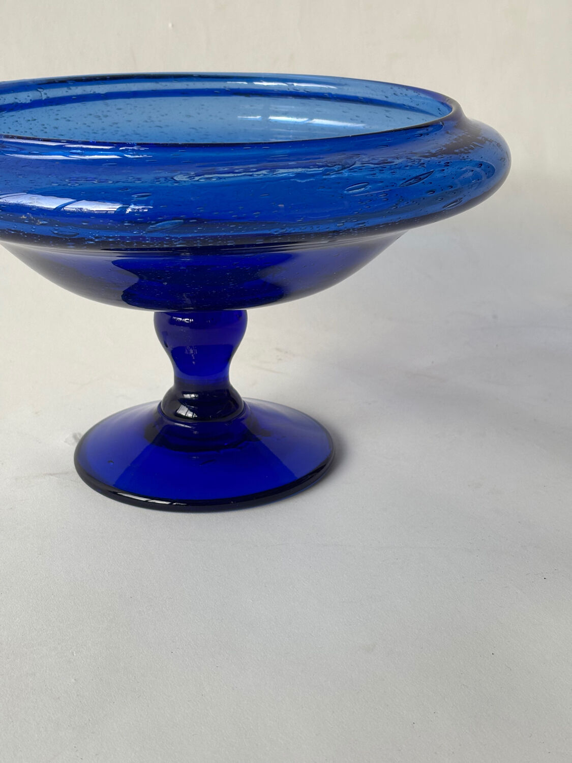 Large blown glass bowl