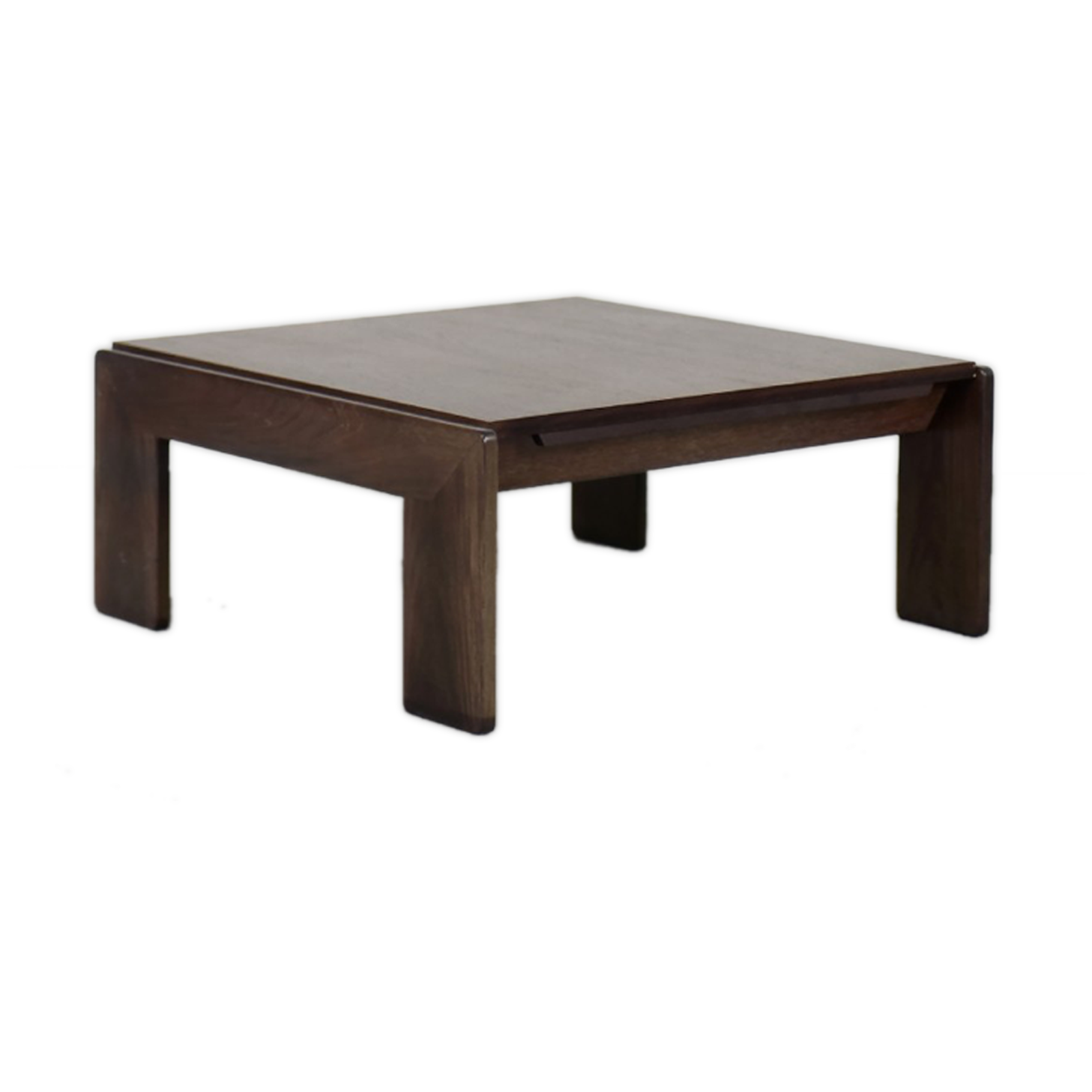Modern teak coffee table bastiano by tobia & afra scarpa for gavina, 1960s