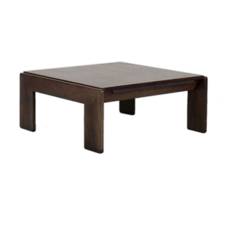 Modern teak coffee table bastiano by tobia & afra scarpa for gavina, 1960s