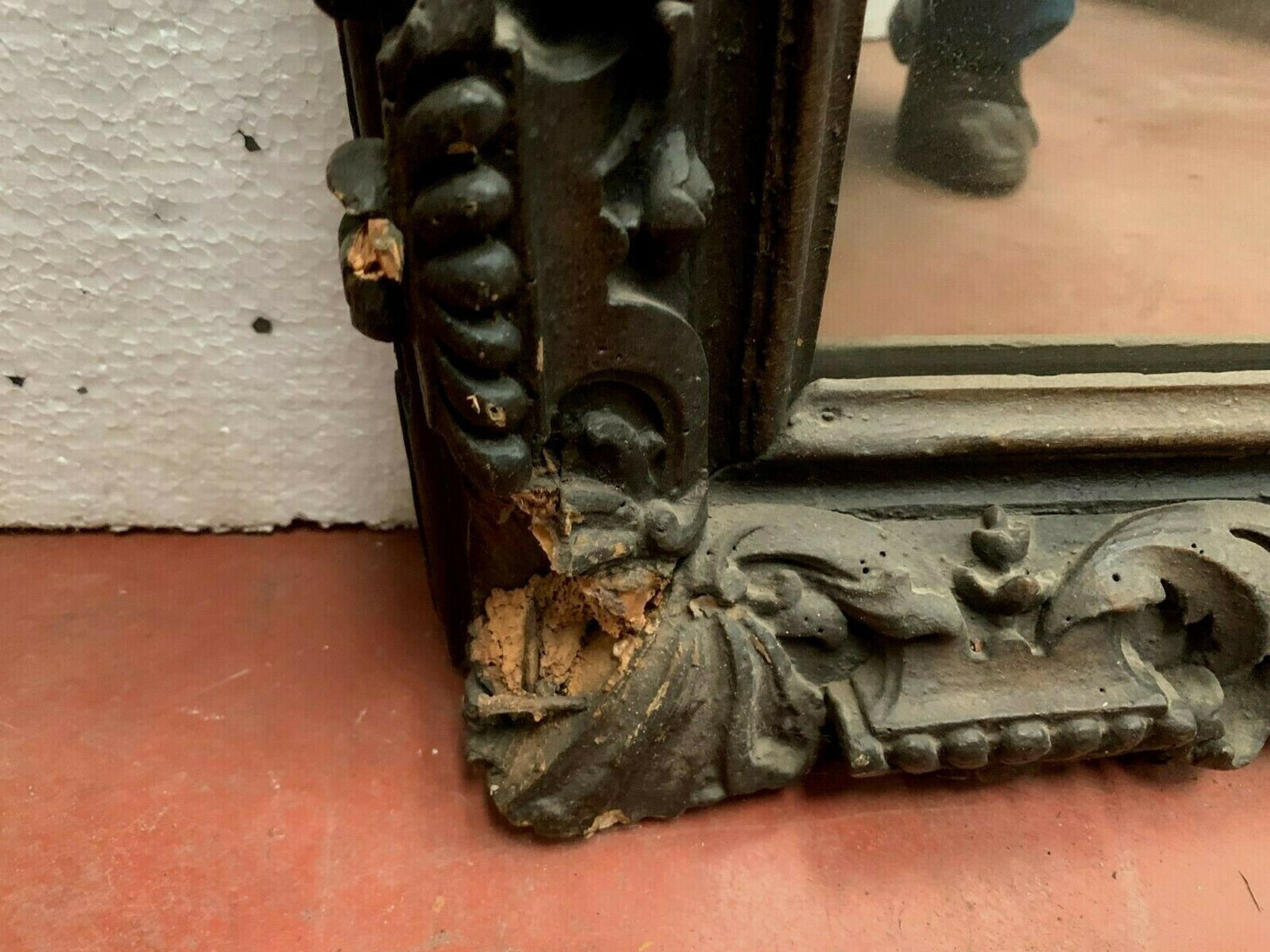 Louis XV style mirror 160x90cm