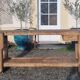 Solid oak table