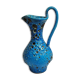 Mud amphora fat lava sea foam, Vallauris, vintage, 35 cm
