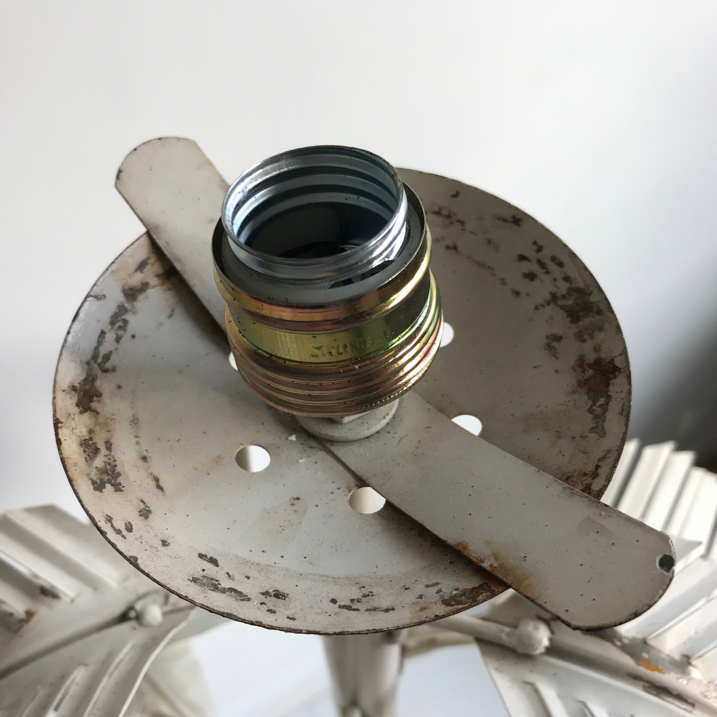 Floor lamp leaves palm