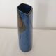 Vase en céramique à couverte bleue 25cm Signée Jean Cacheleux Puisaye