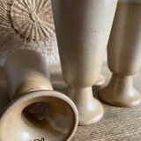 4 Mazagran in stoneware from Brenne, France.