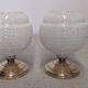 Pair of Art Deco style bedside or mood lamps