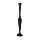 Vase amphore stylisée en métal gravé