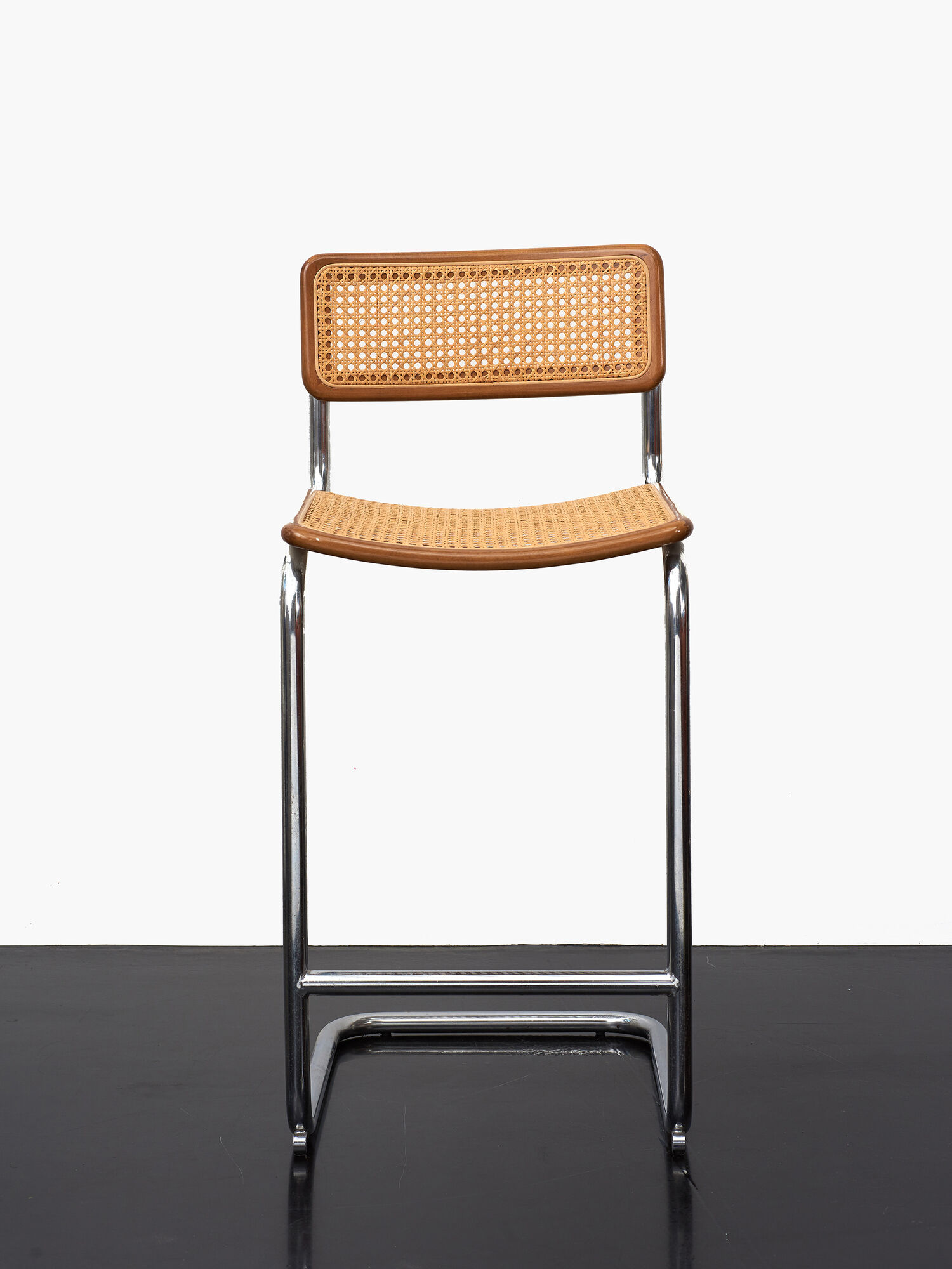 Set of 2 Marcel Breuer design bar stools produced by Cidue, Italy 1970s