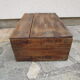 Old wooden crate Nestlé-concentrated milk