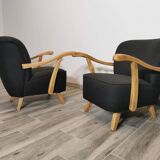 Mid-Century Armchairs, 1950's, Set of 2