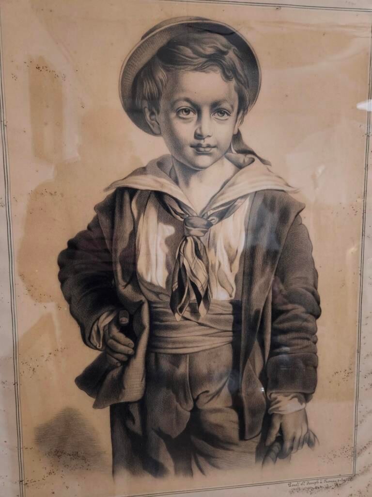 Portrait of the little sailor